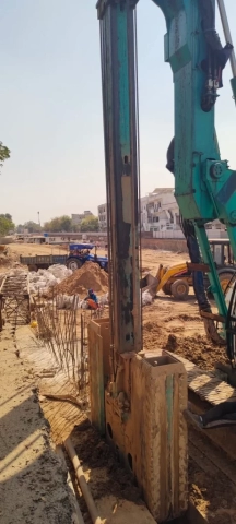 Holstic Technoengineers Private Limited || Construction || Infrastructure || Ahmedabad canel work holistic techno 461x1024