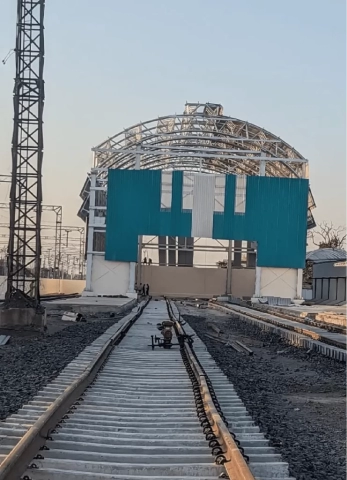 Holstic Technoengineers Private Limited || Construction || Infrastructure || Construction of track machine satellite depot with office Botad site Western Railway Gujarat India 2 741x1024