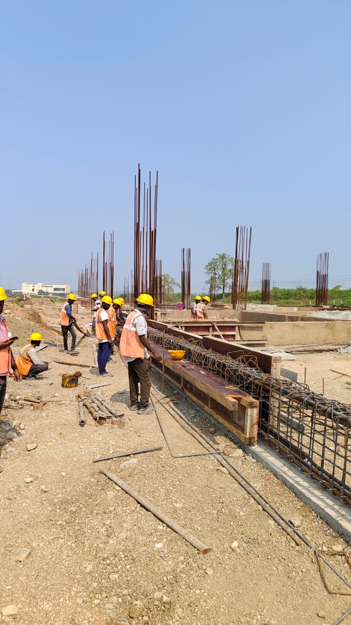 Holstic Technoengineers Private Limited || Construction || Infrastructure || One Elevated and one At Grade station viz. Ecopark and Metro City holistic Technoengineers private limited 11