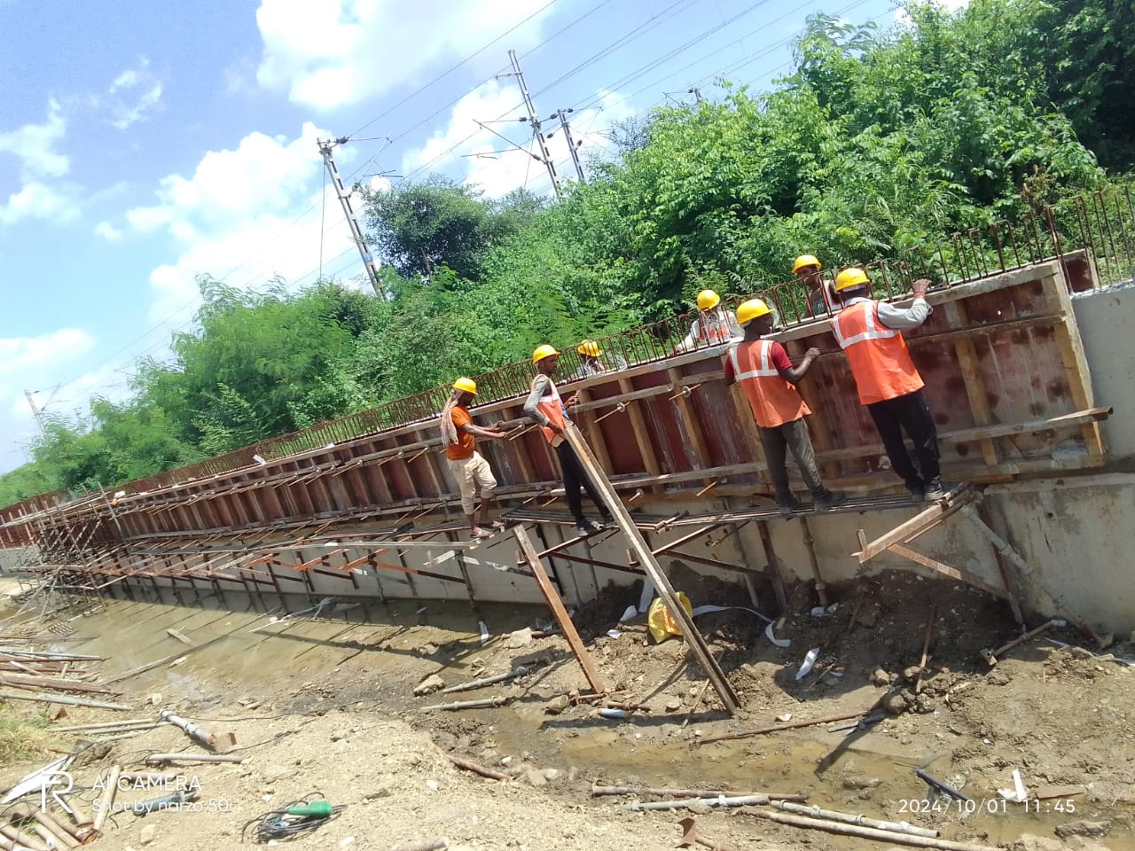 Holstic Technoengineers Private Limited || Construction || Infrastructure || One Elevated and one At Grade station viz. Ecopark and Metro City holistic Technoengineers private limited 110