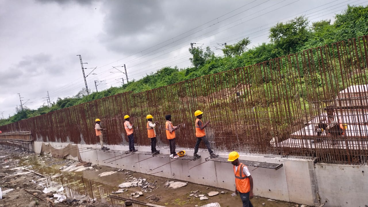 Holstic Technoengineers Private Limited || Construction || Infrastructure || One Elevated and one At Grade station viz. Ecopark and Metro City holistic Technoengineers private limited 13